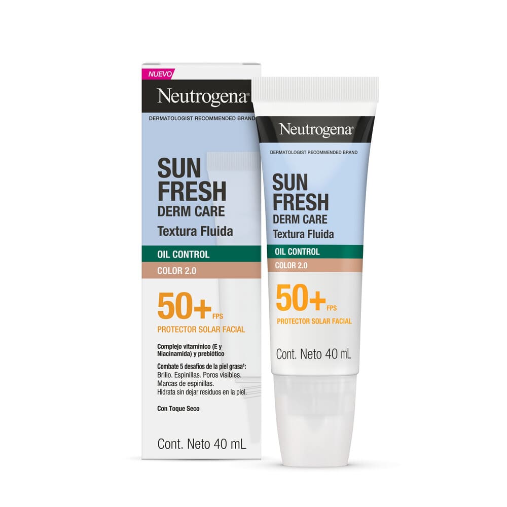 Protector Solar Facial Neutrogena Sun Fresh Oil Control Fluido