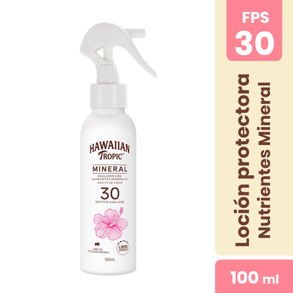 Hawaiian Tropic Mineral Protector Solar Sun Milk