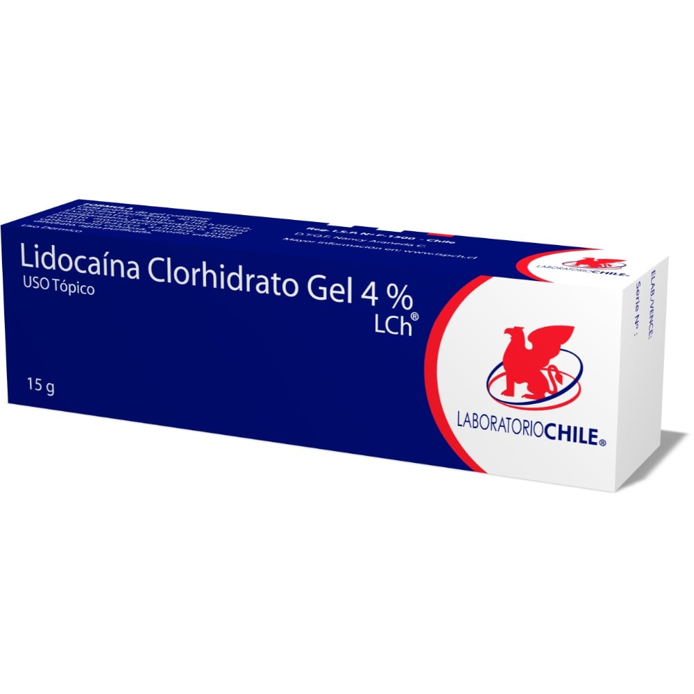 Lidocana Clorhidrato Gel 4% Ungento 15 g | Cruz Verde
