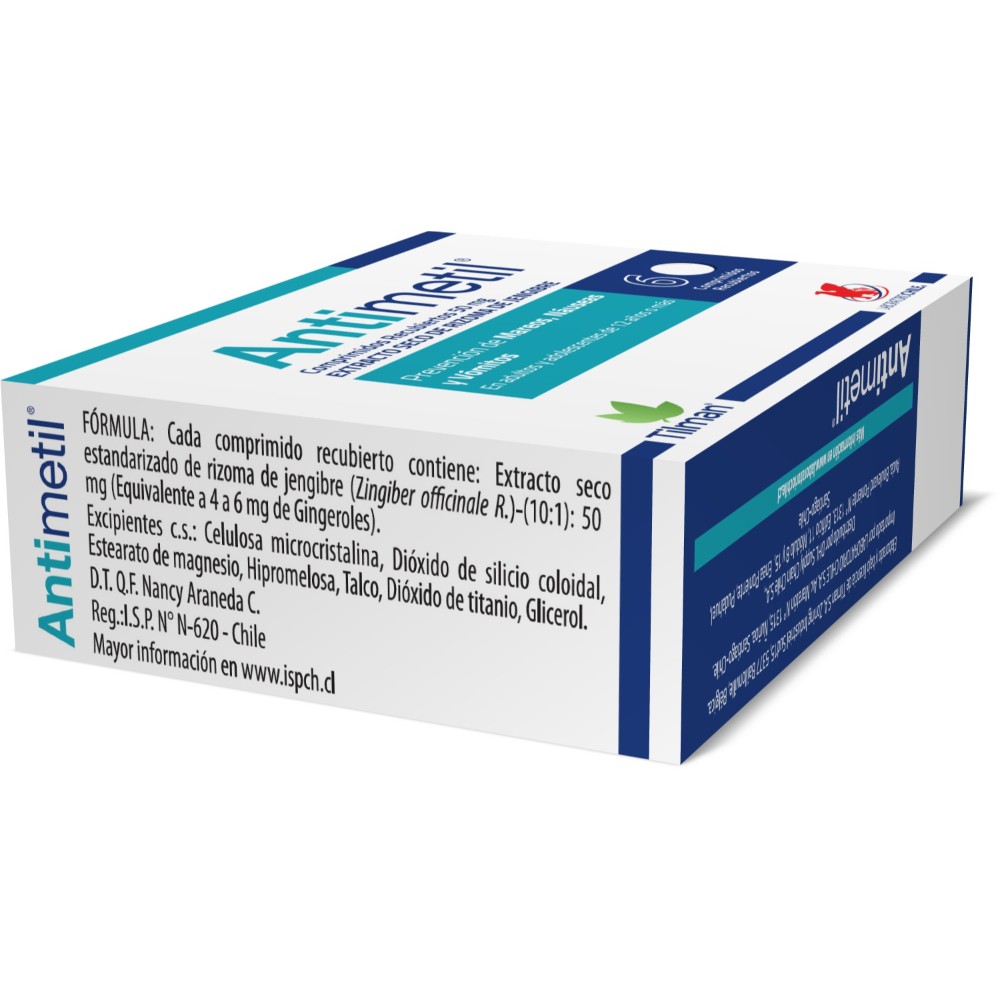 Antimetil 50mg 6 Comprimidos Recubiertos | Cruz Verde