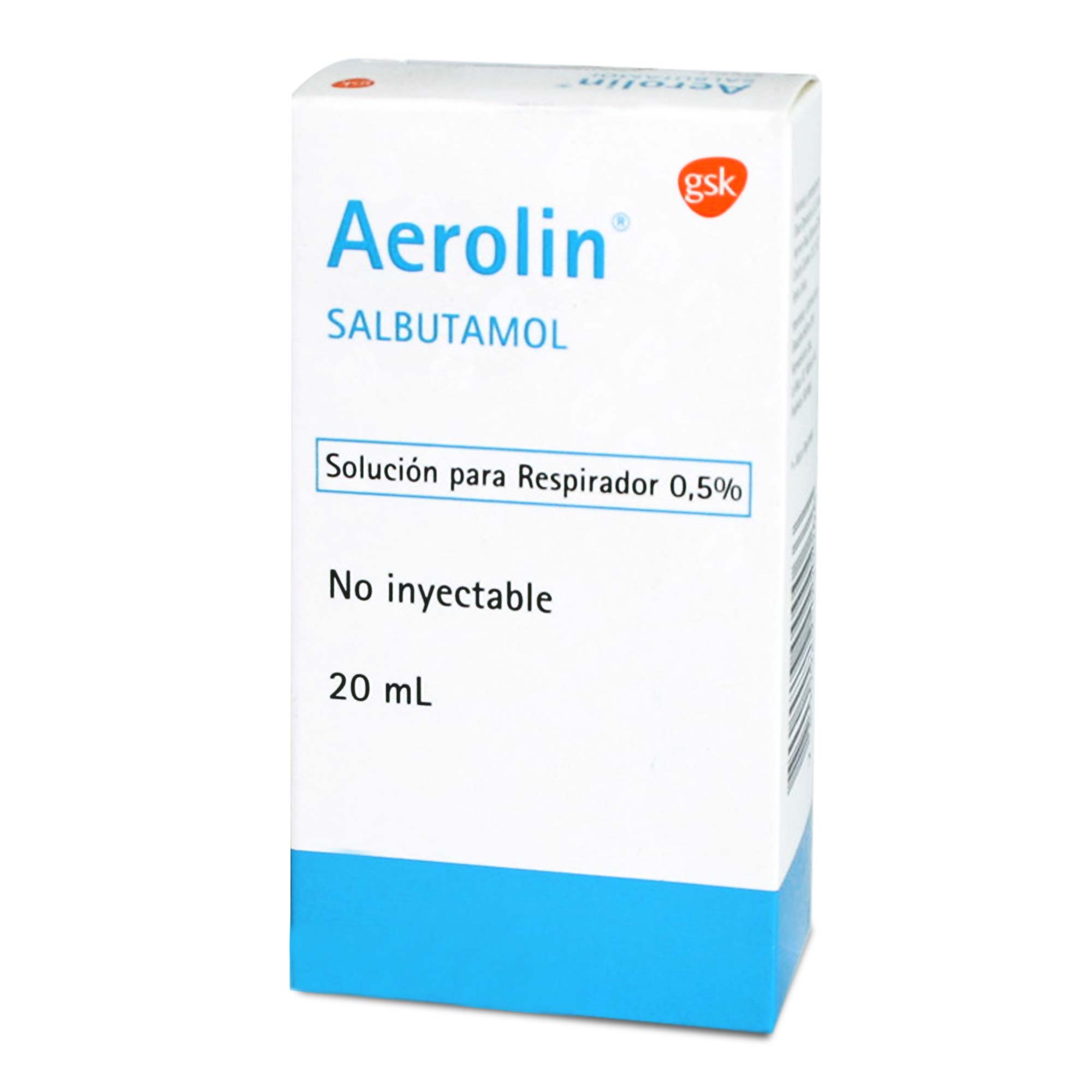Aerolin Salbutamol 0,5% Solución para Respirador 20 mL