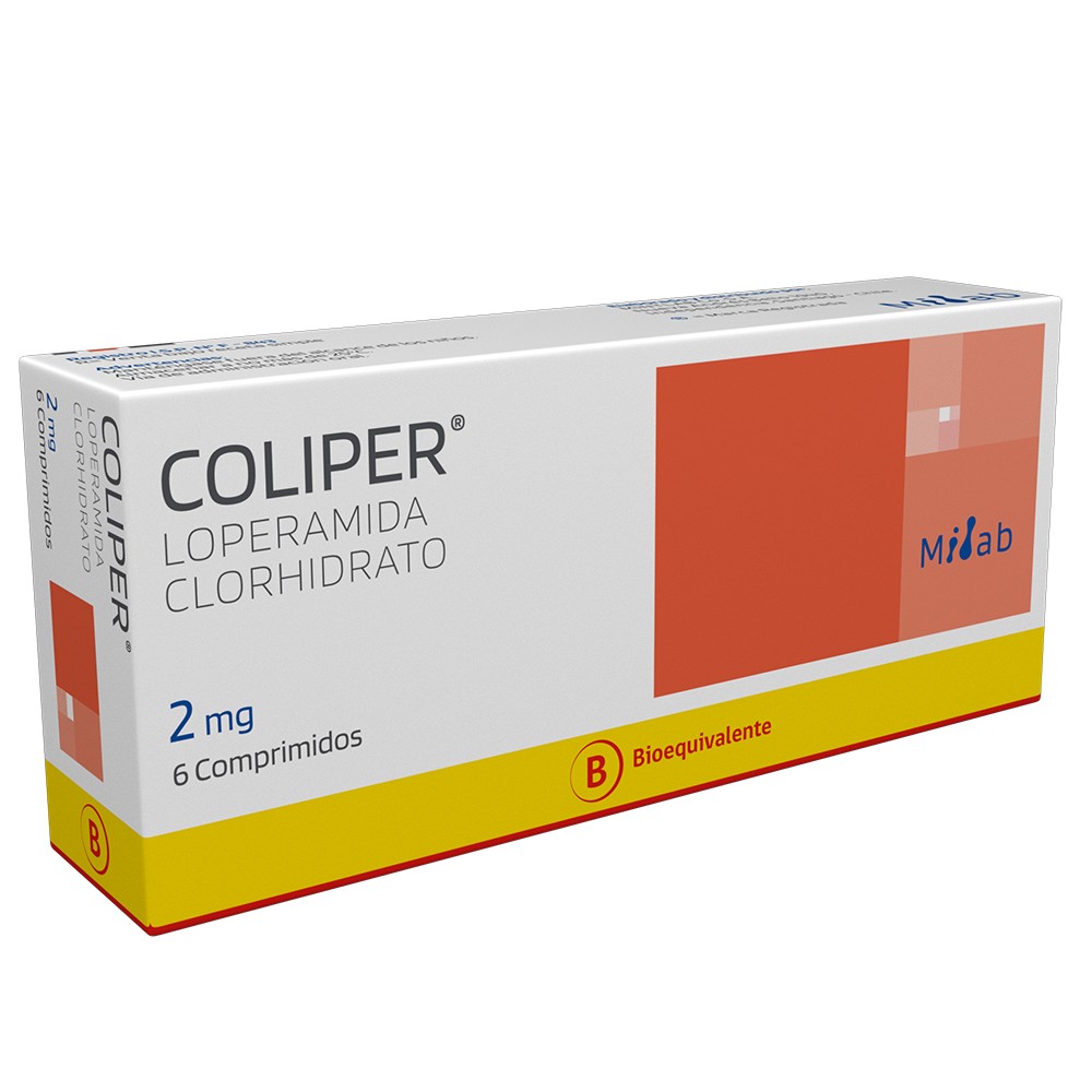 Coliper Loperamida 2 mg 6 Comprimidos