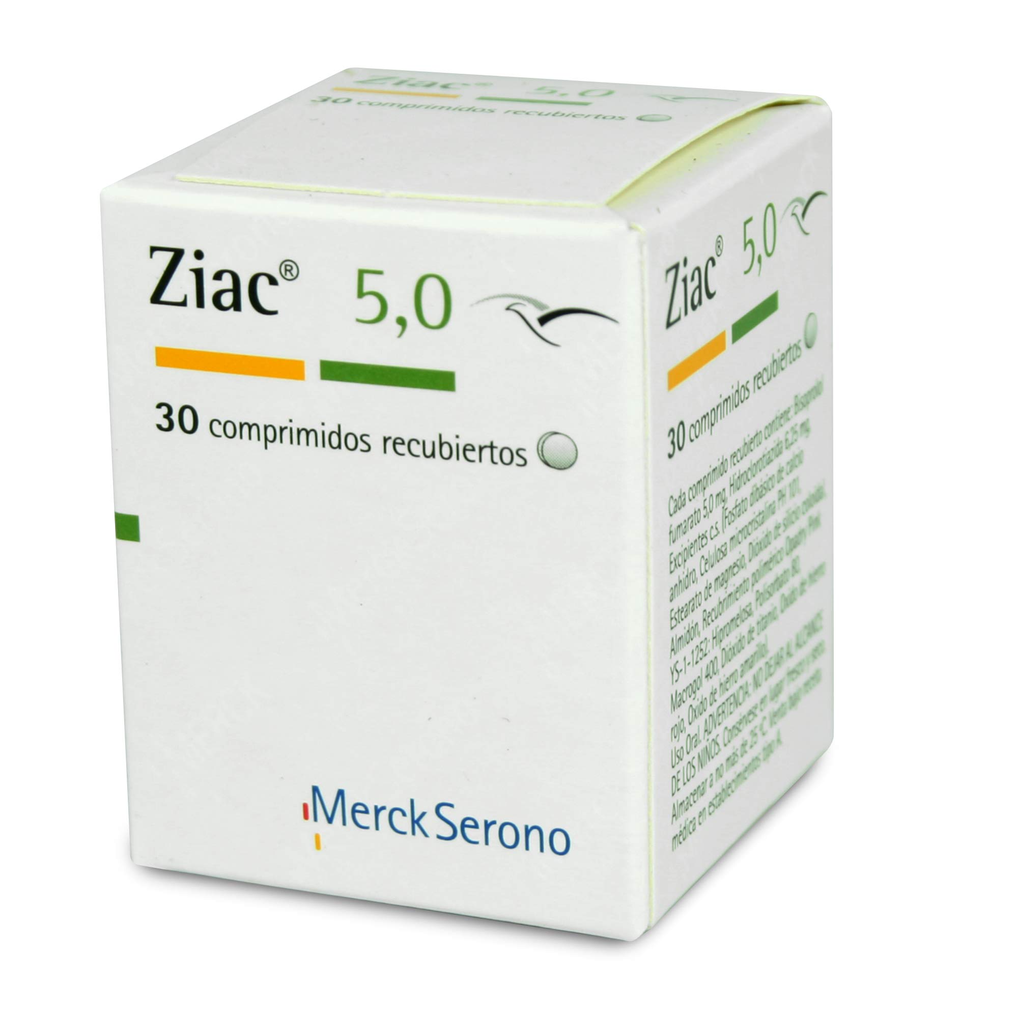 Ziac Bisoprolol 5 mg 30 Comprimidos Recubierto