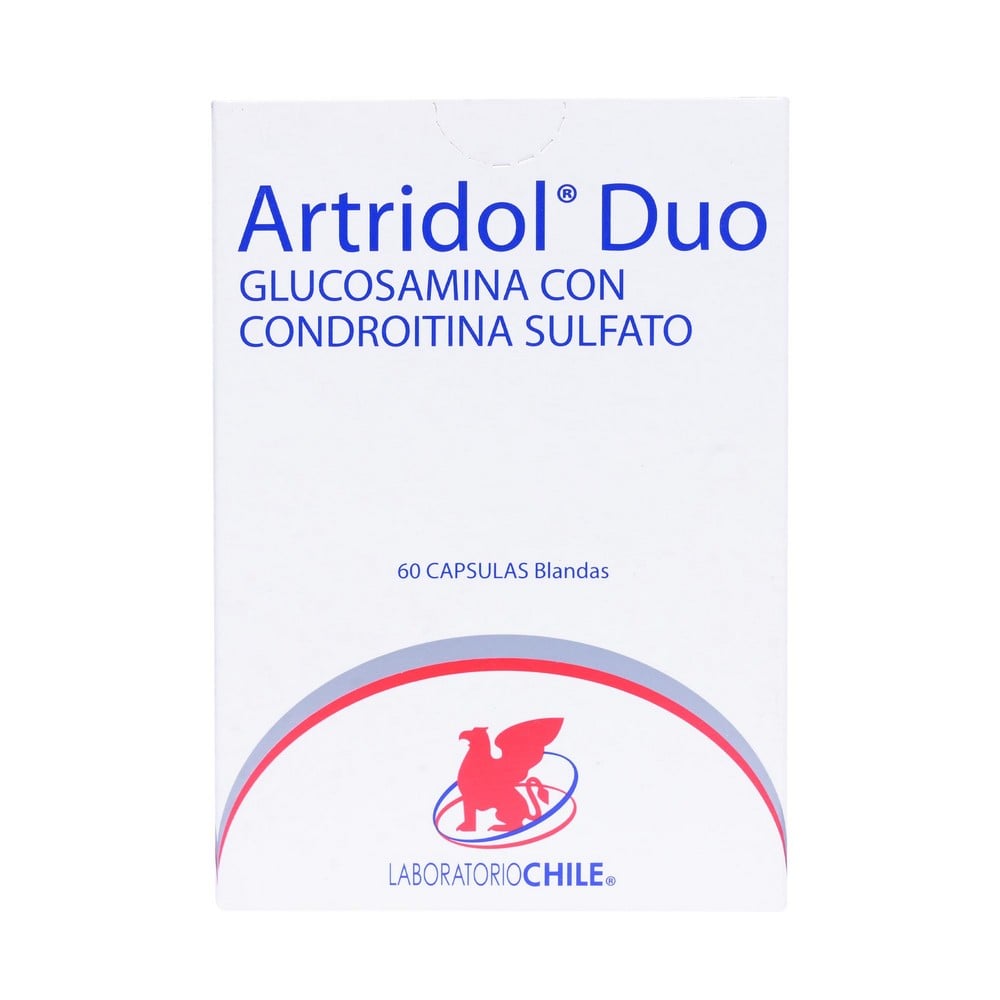 Artridol Duo Glucosamina 500 mg 60 Cápsulas Blandas Farmacias Cruz Verde