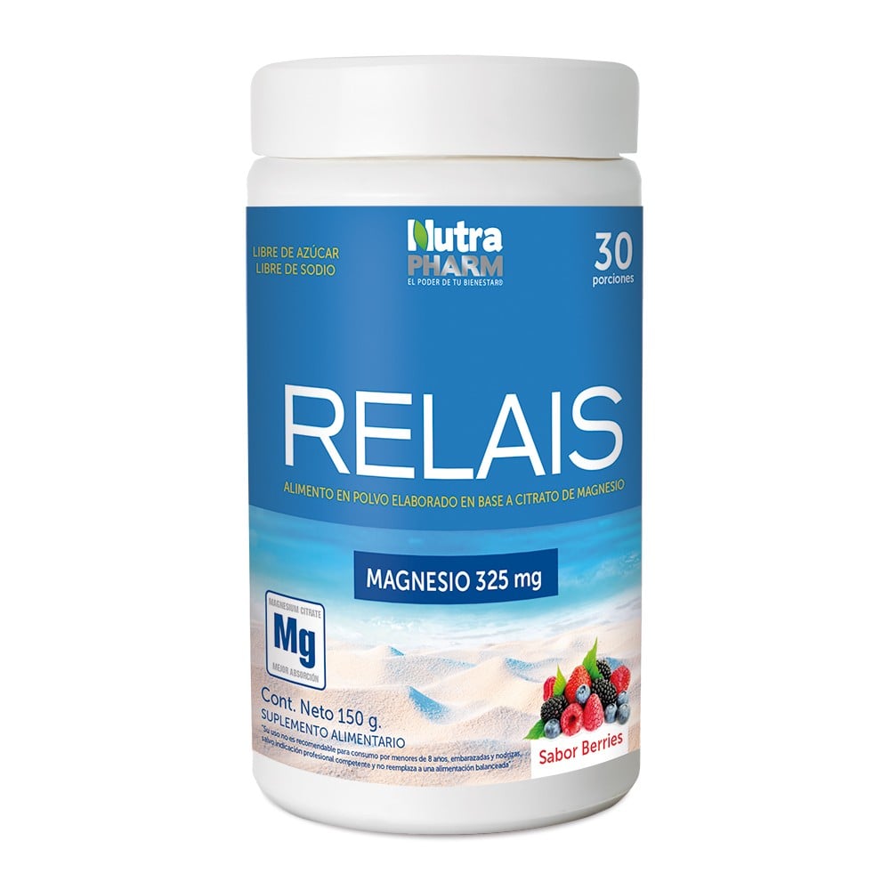 Nutrapharm-relais-citrato-magnesio-en-polvo-berries-150