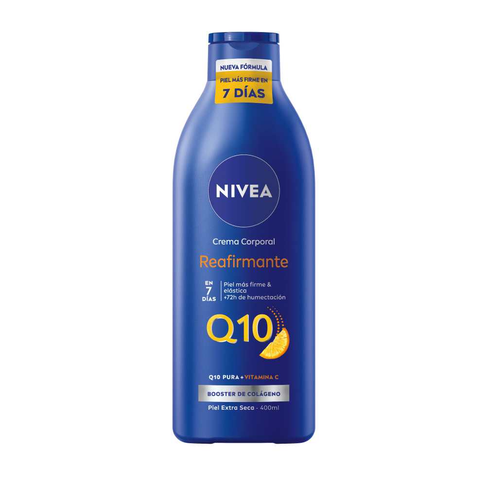 Crema Corporal Reafirmante Q10+C Piel Extra Seca 400 mL