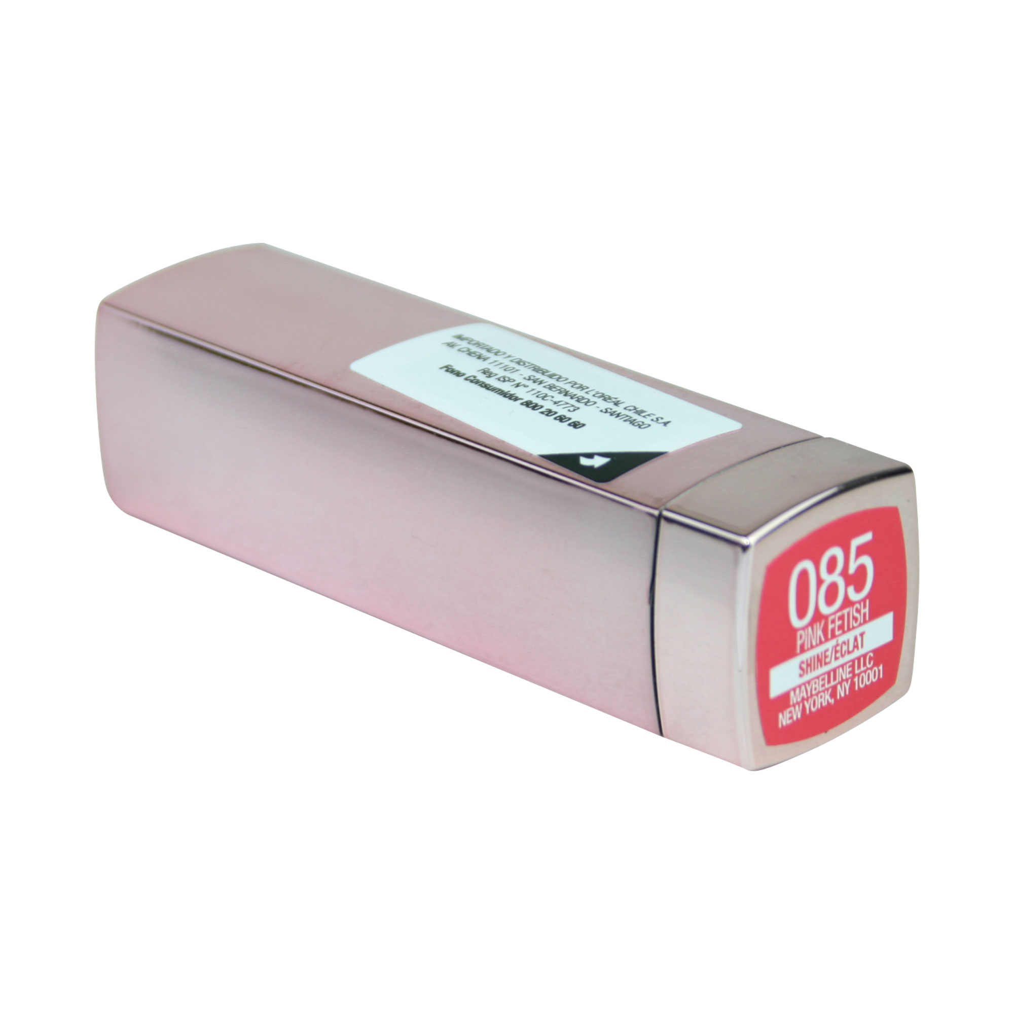Maybelline Color Sensational Shine Compulsion Lippenstift Nr. 85 Pink Fetish – Mit 70% Ölen, Intensiver Glanz & Pflege, 4 Ml