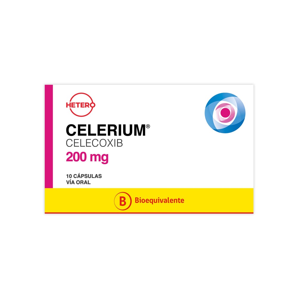 Celerium 200 mg 10 Cápsulas | Cruz Verde