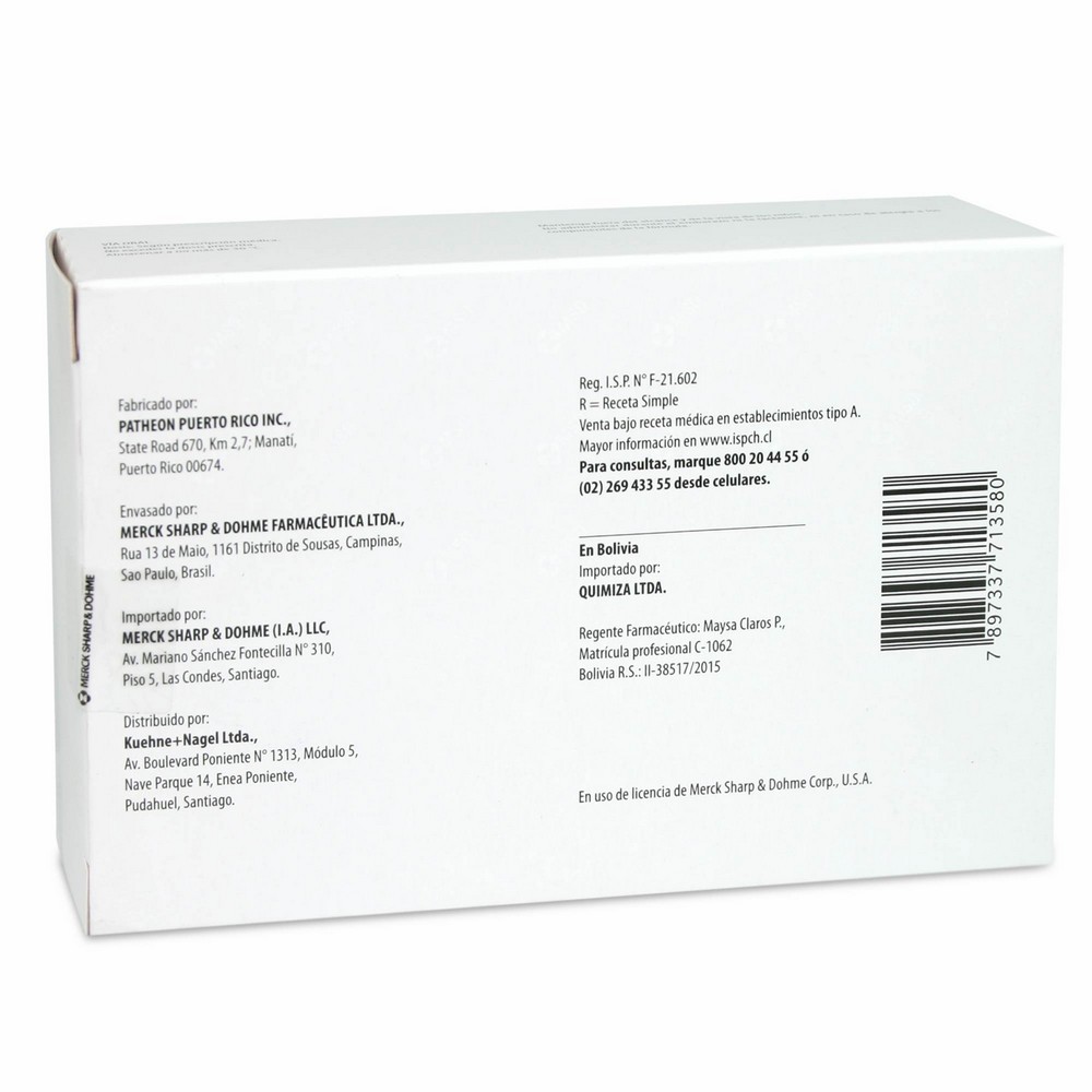 Janumet 50/500 Sitagliptina 50 mg 28 Comprimidos Farmacias Cruz Verde