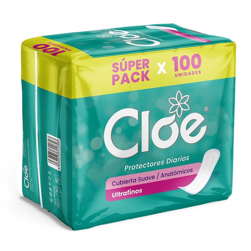 Protectores diarios ultrafinos pack 100