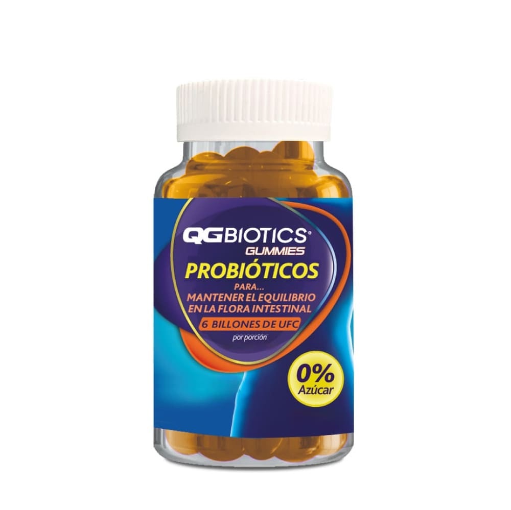 Qgbiotics Gummies 60 Gomitas | Cruz Verde