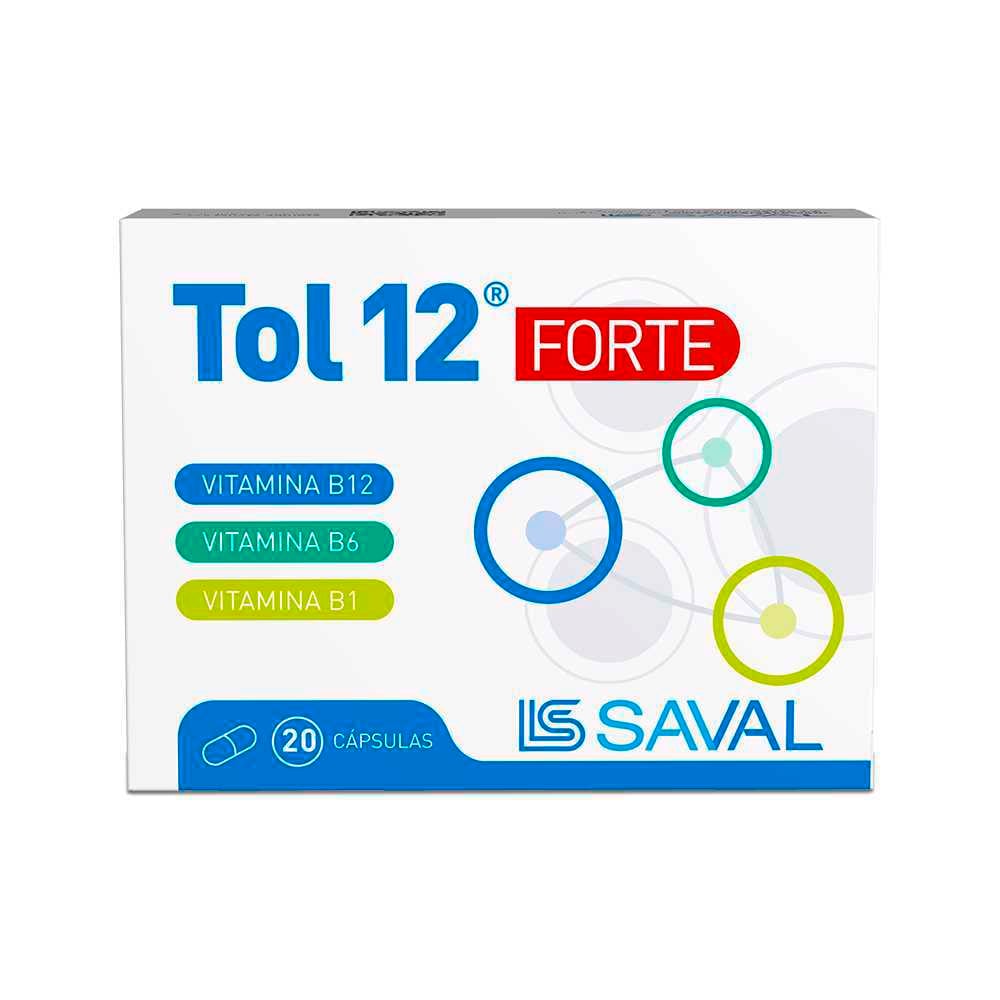 Tol-12 Forte 20 Capsulas