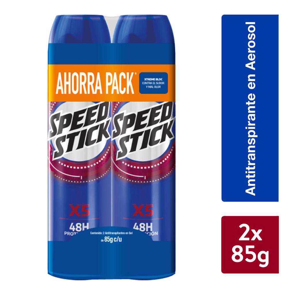 Desodorante Spray X5 Active Pack x 2