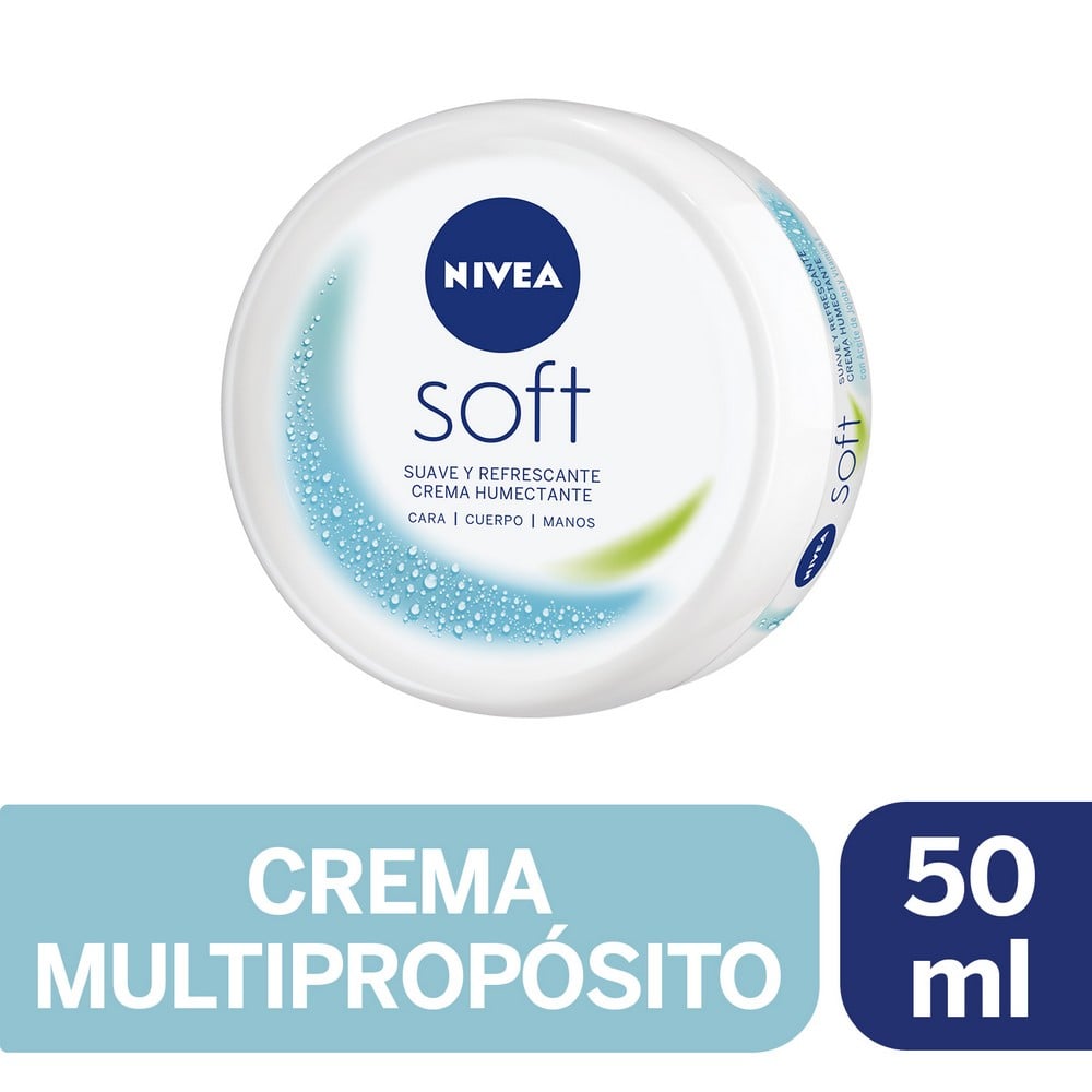 Crema Multiproposito Soft Cara Manos Cuerpo 50 mL