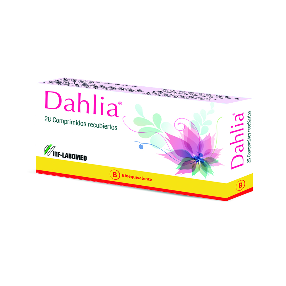 Dahlia 20 Drospirenona 0,03 mg 28 Comprimidos Recubiertos