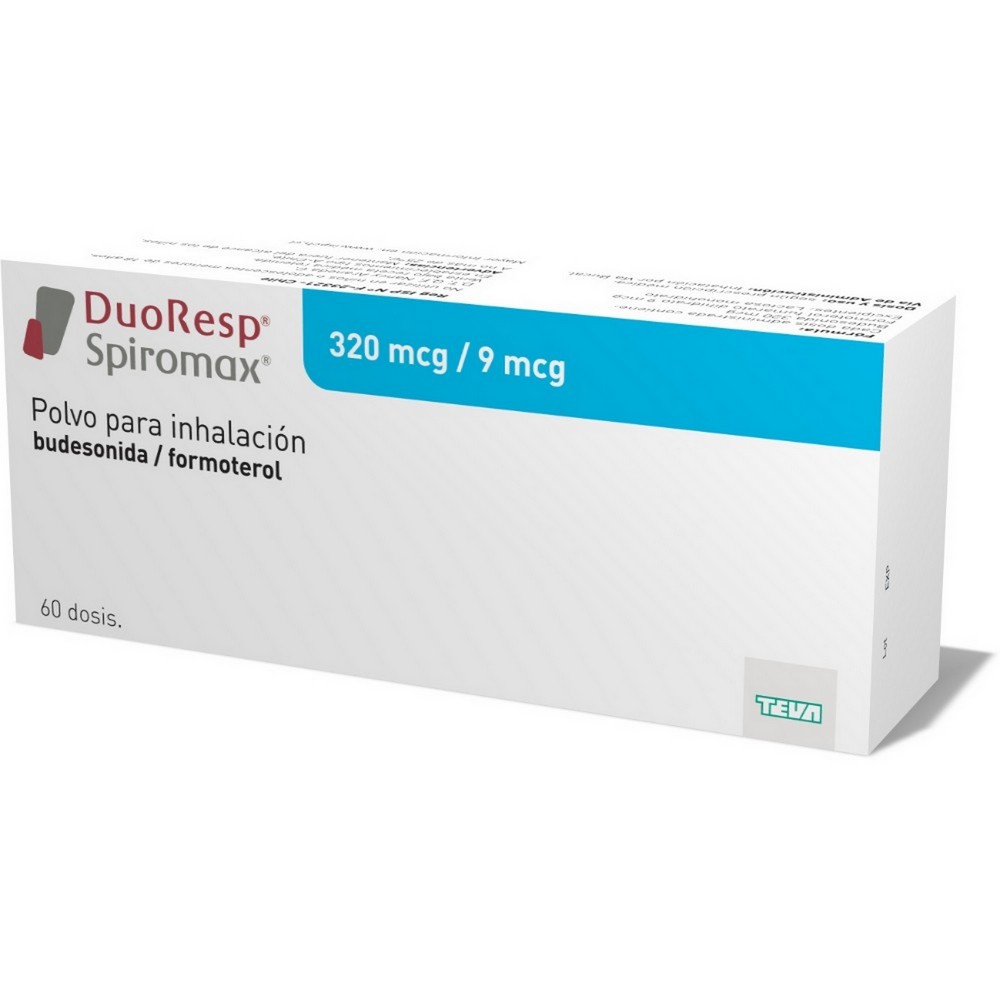 Duoresp Spiromax Budesonida 320 mcg Inhalador Bucal 60 Dosis
