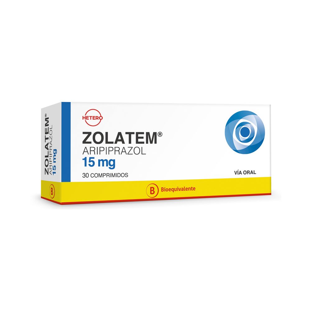 Zolatem 15Mg (Aripiprazol) 30 Comprimidos