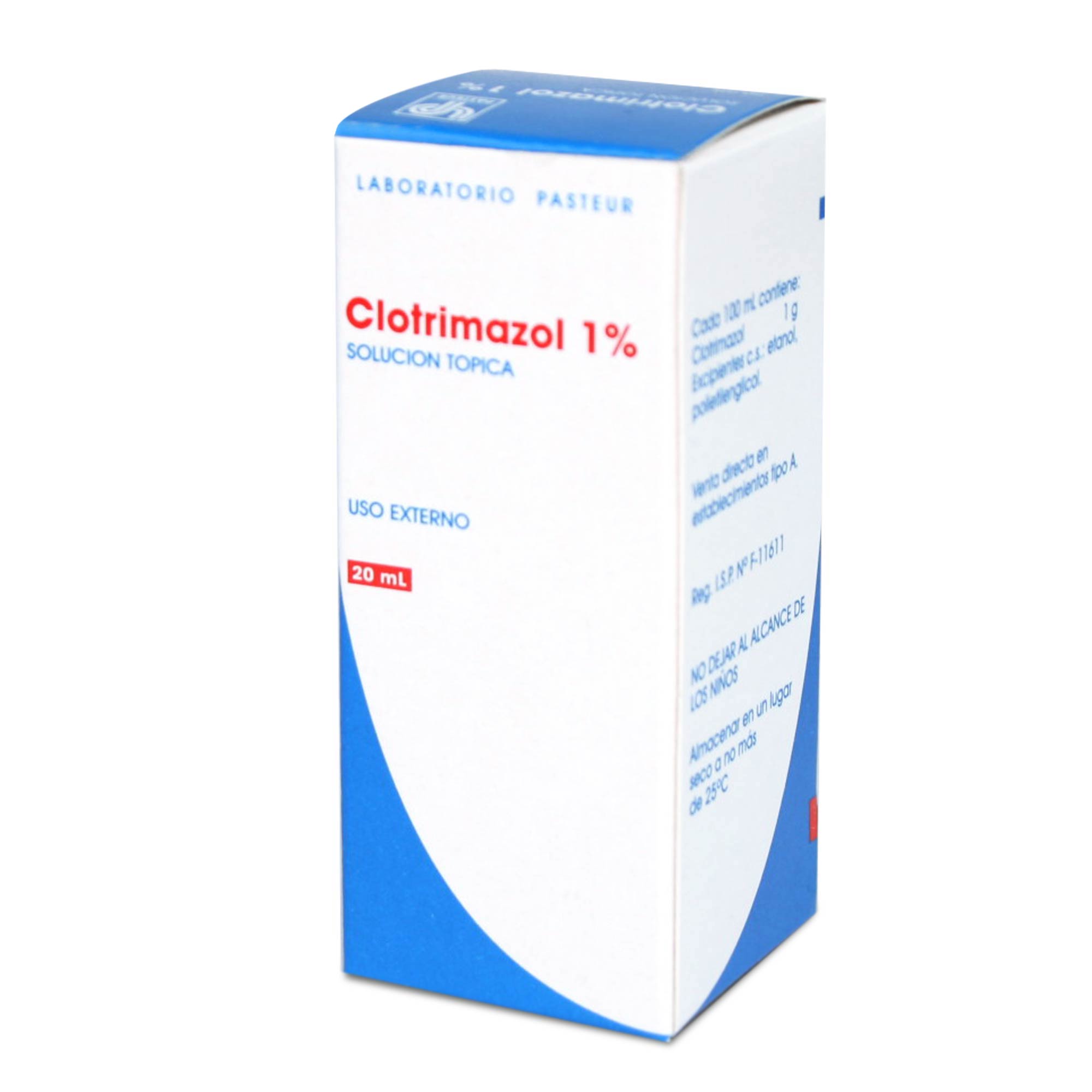 Clotrimazol 1% Solución 20 mL