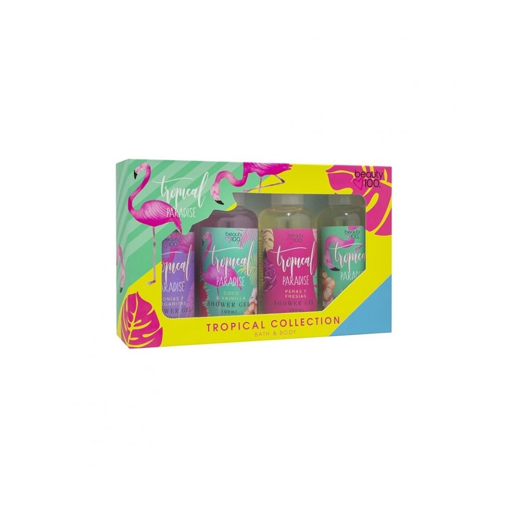Pack de 4 Tropical Shower Gel 100 mL Farmacias Cruz Verde