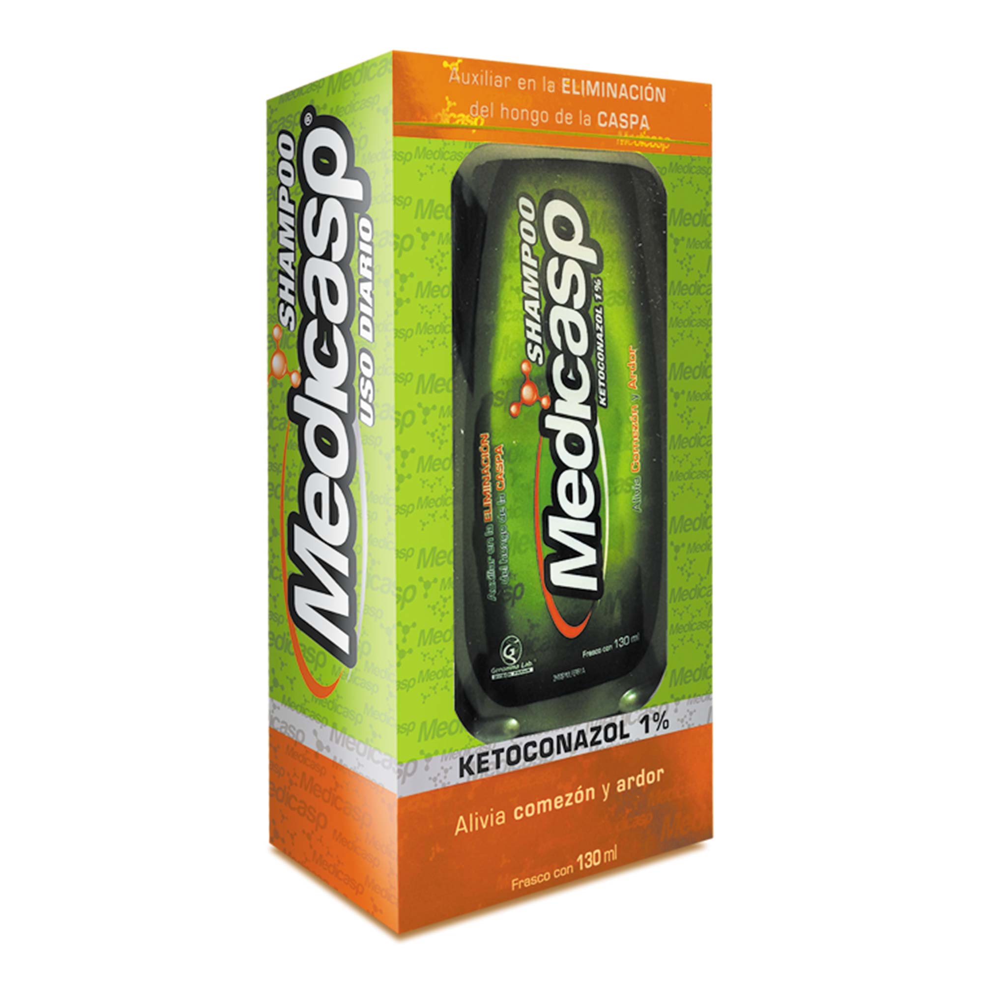 Medicasp Ketoconazol 1% Shampoo Medicado 130 mL