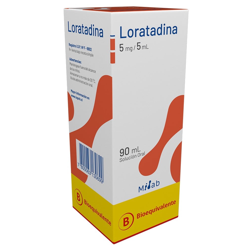 Loratadina 5mg/5ml