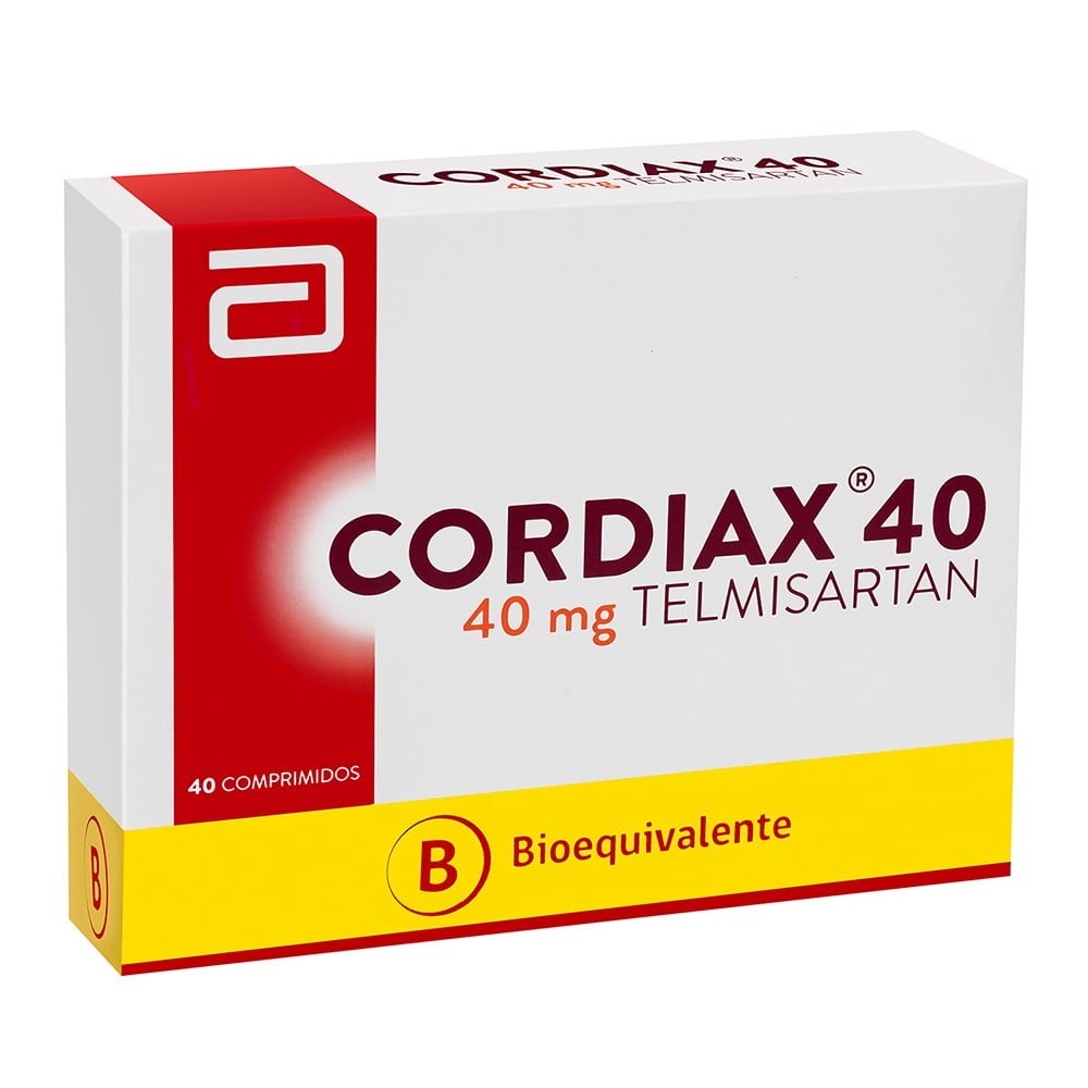 Cordiax 40 mg 40 Comprimidos