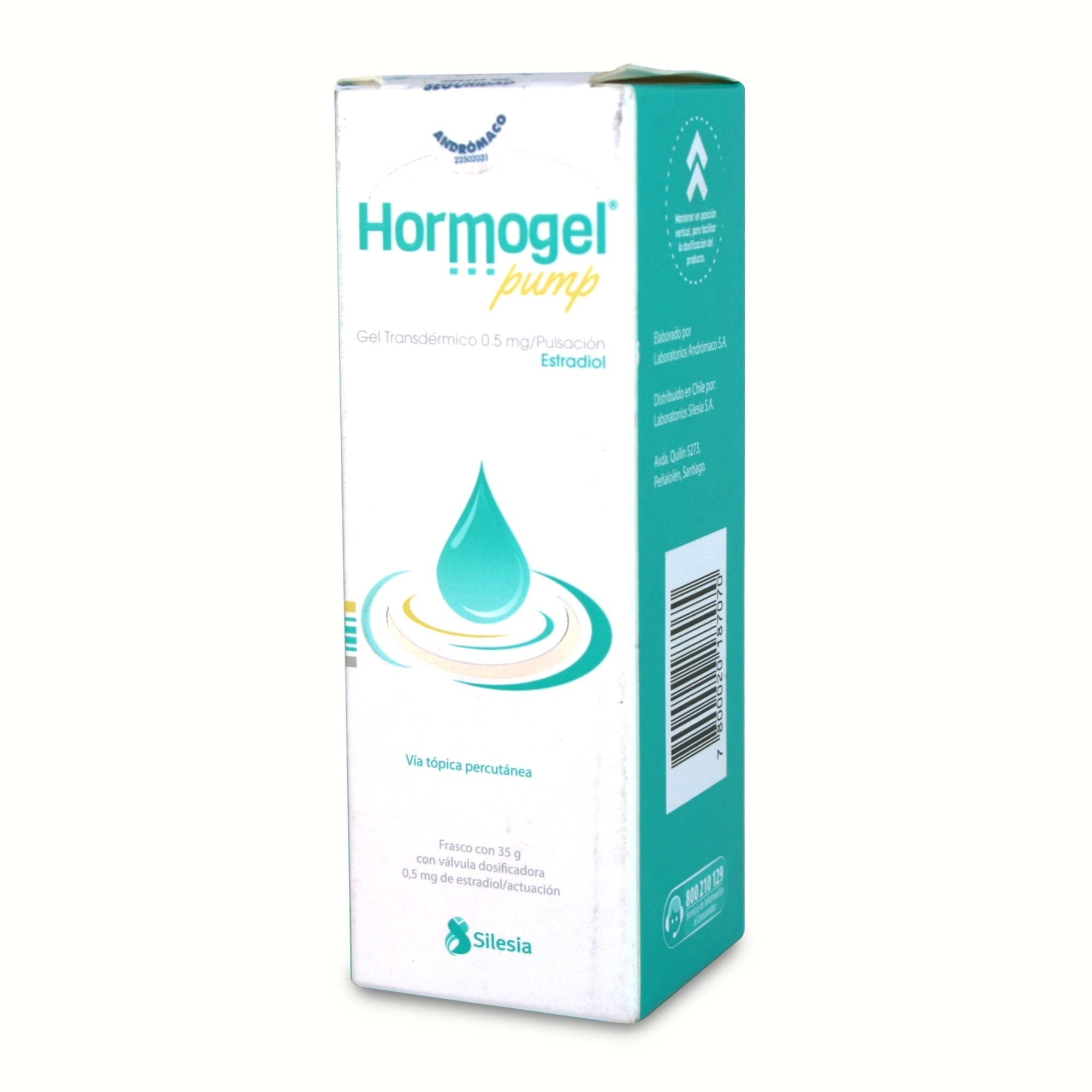 Hormogel Estradiol 0,5 mg/DS Gel Transdérmico 35 gr con Válvula Dosificadora