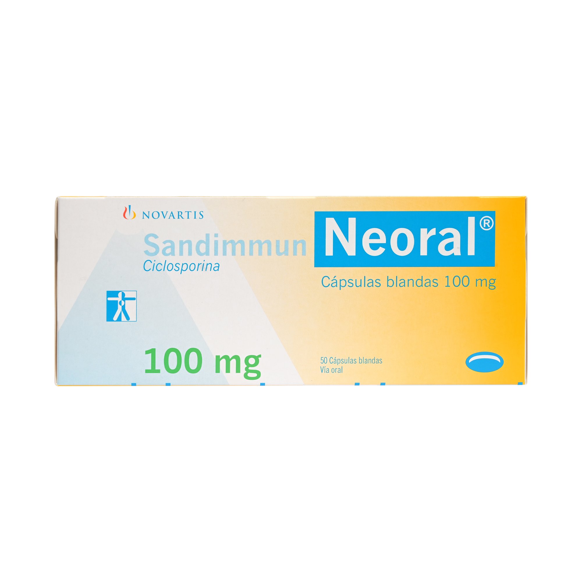 Sandimmun Neoral Ciclosporina 100 Mg 50 Cápsulas | Farmacias Cruz Verde