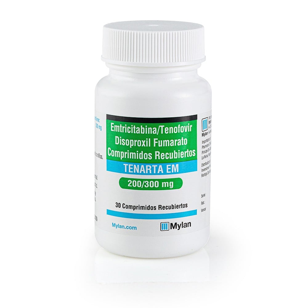 TENARTA EM Emtricitabina 200 Mg Tenofovir Disoproxil Fumarato 300 Mg 30 ...