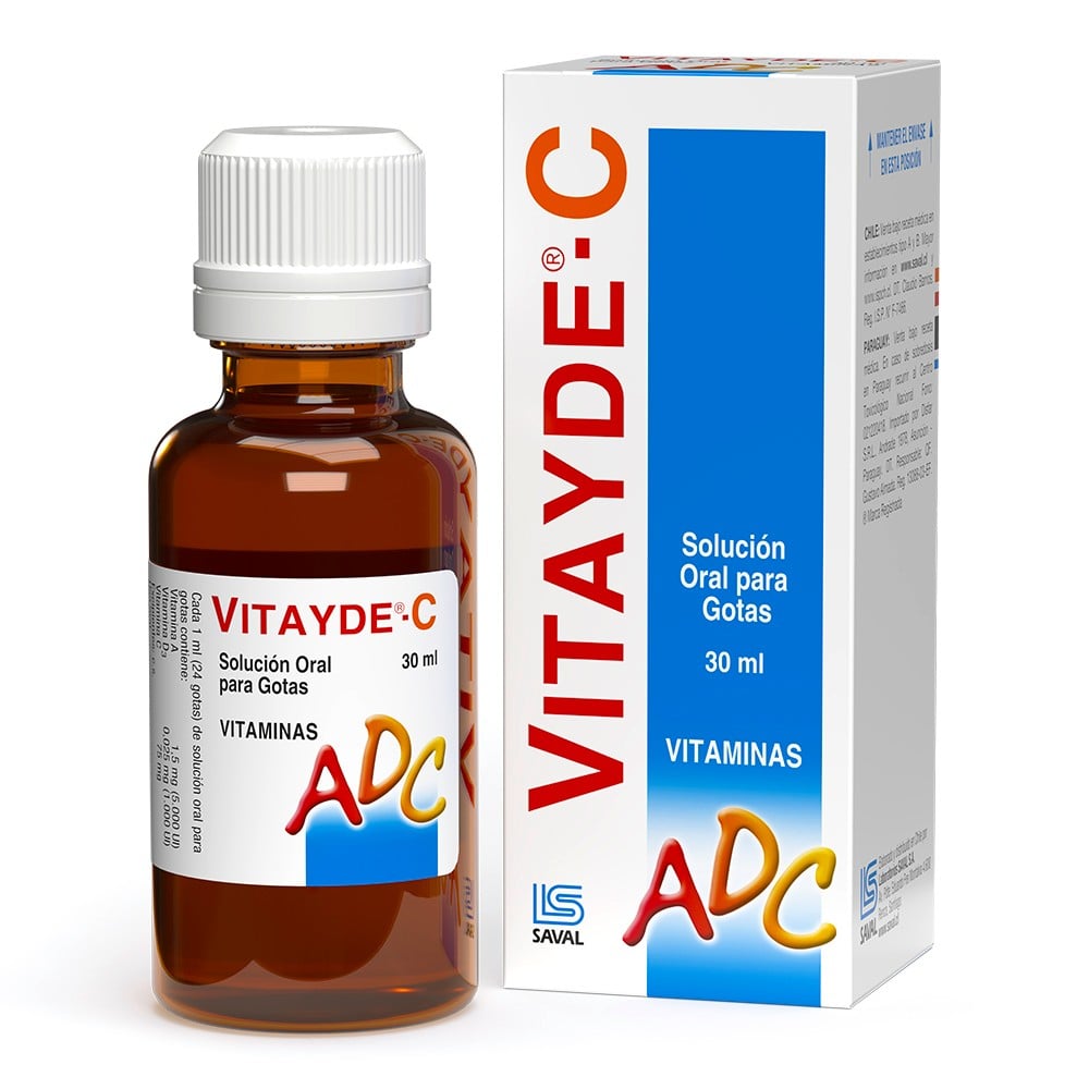 Vitayde-C Vita 1000 UI Gotas 30 mL