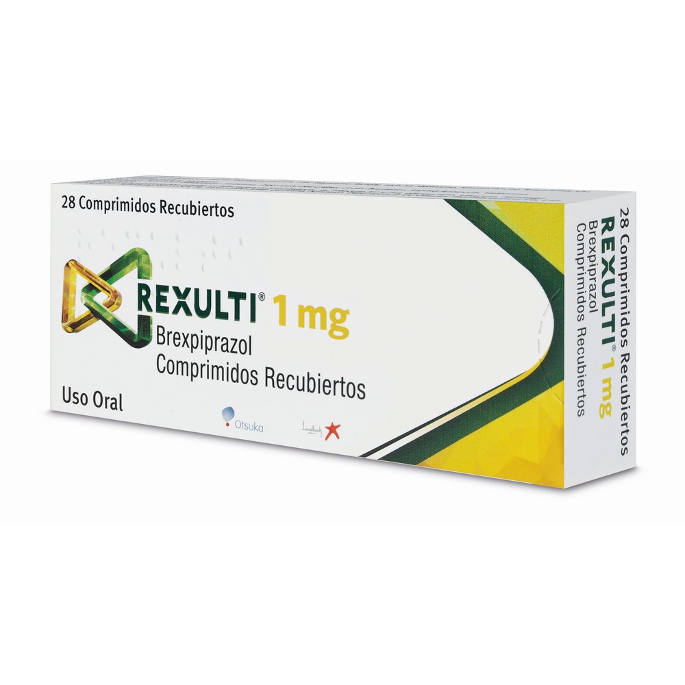 Rexulti Brexpiprazol 1 Mg 28 Comprimidos Recubiertos | Cruz Verde