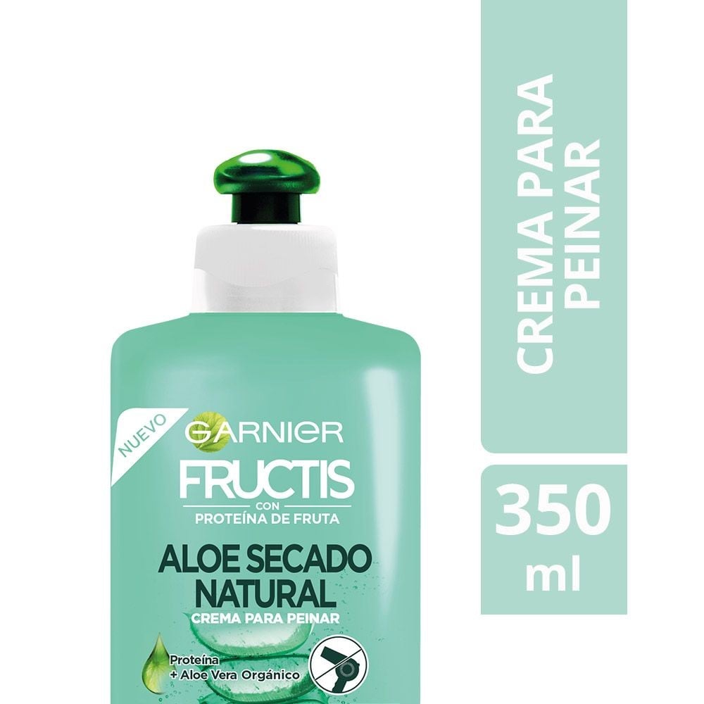 Crema de Peinar Aloe Secado Natural Cabello 300 ml | Cruz Verde