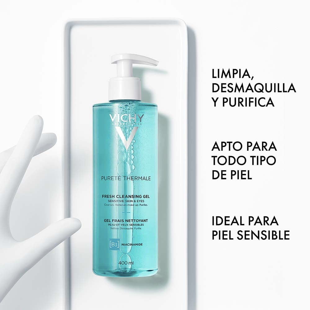 Pureté Thermale Gel Limpiador Fresco 400ml | Cruz Verde