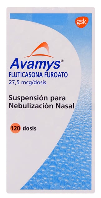Avamys Fluticasona Furoato 27,5 mcg/Dosis 120 Dosis