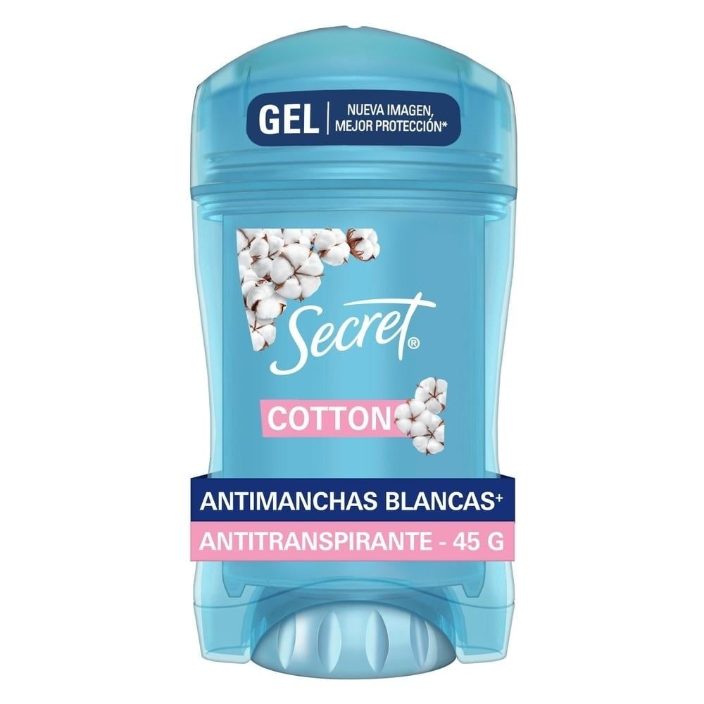 Desodorante Antitranspirante en Gel Powder Protect Cotton 45 g