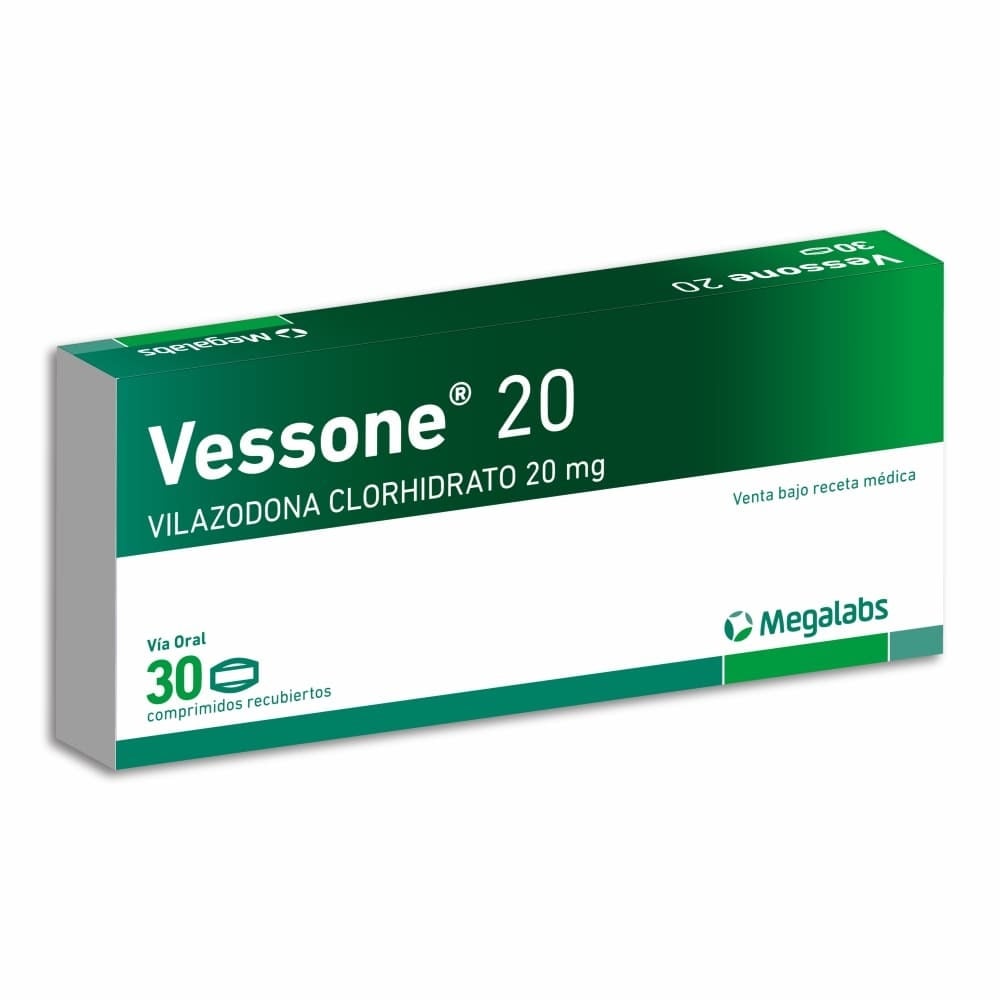 Vessone 20 Mg X 30 Comprimidos Recubiertos