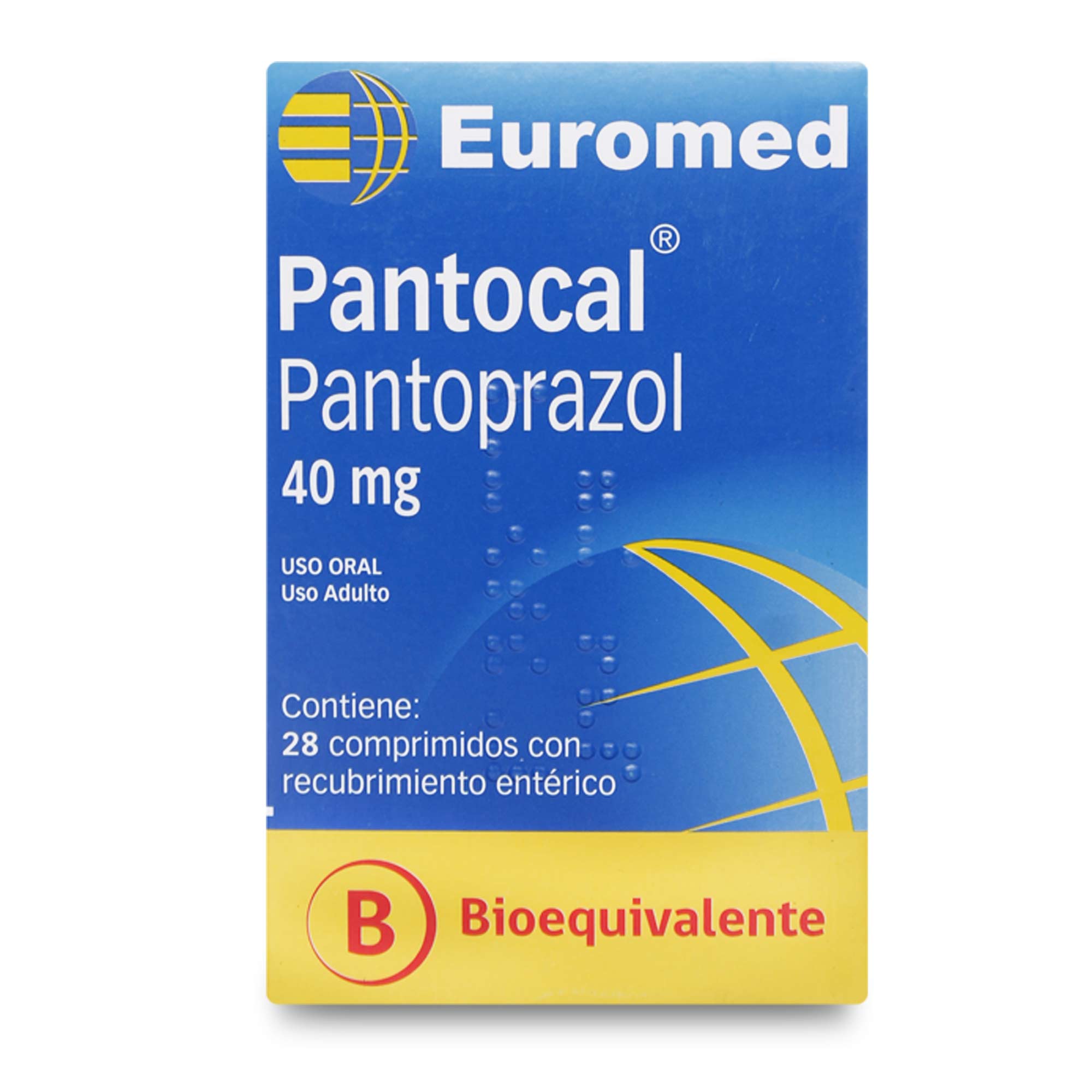 Pantocal Pantoprazol 40 mg 28 Comprimidos