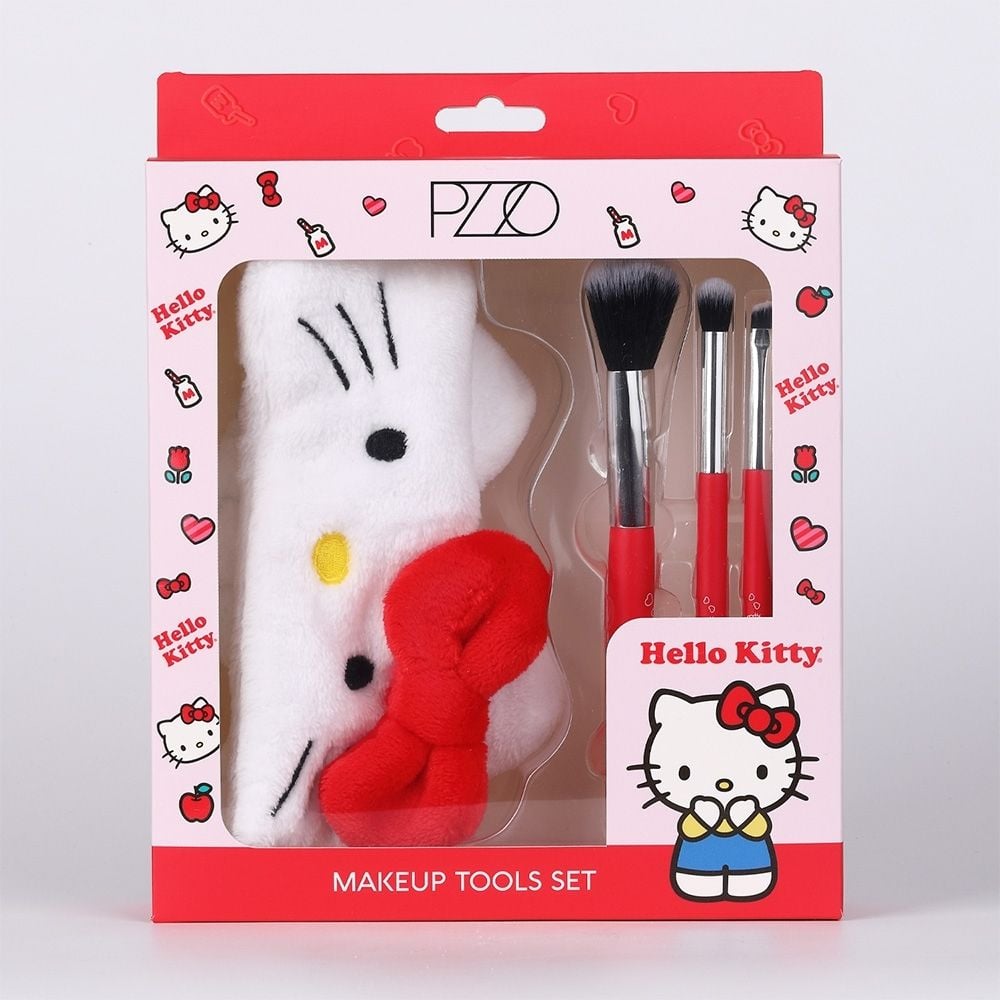 Set MakeUp Tools Hello Kitty | Cruz Verde