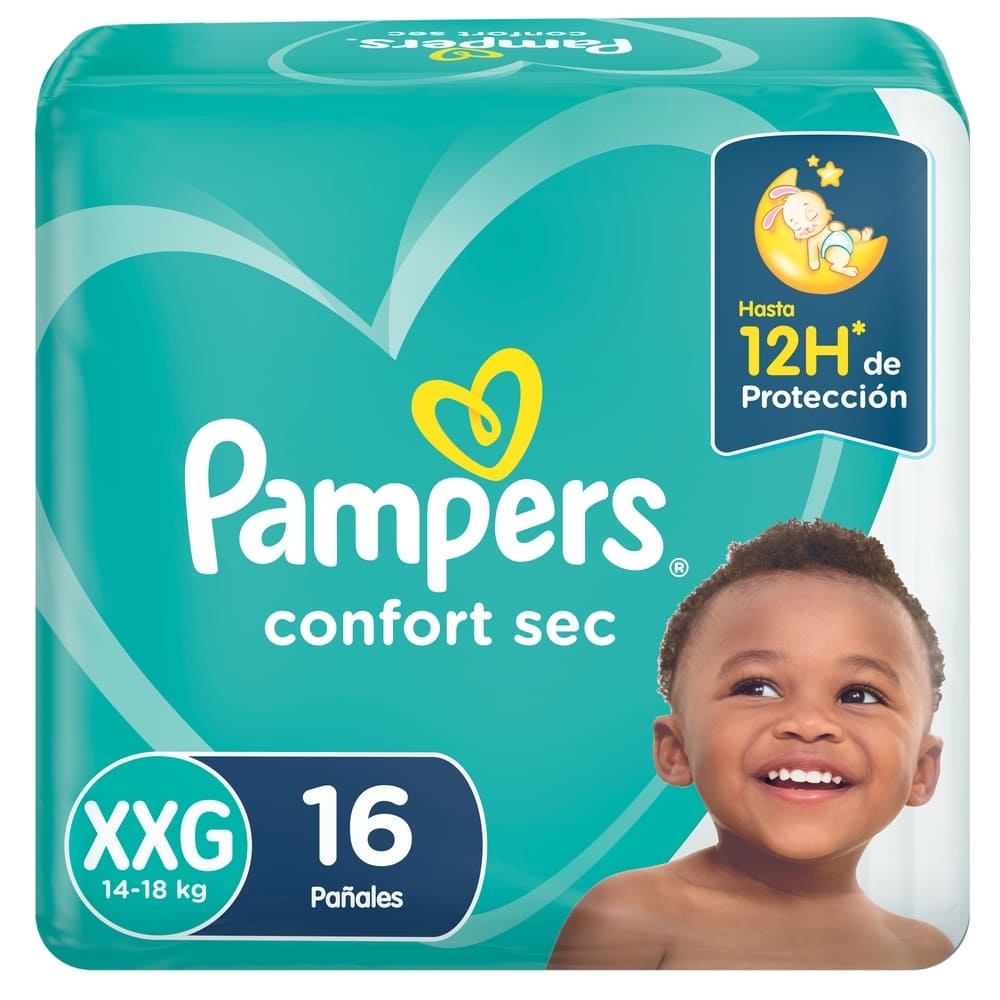 Panal Confort Sec Xxg (+ 14 Kg) Extra Seco Pods X16
