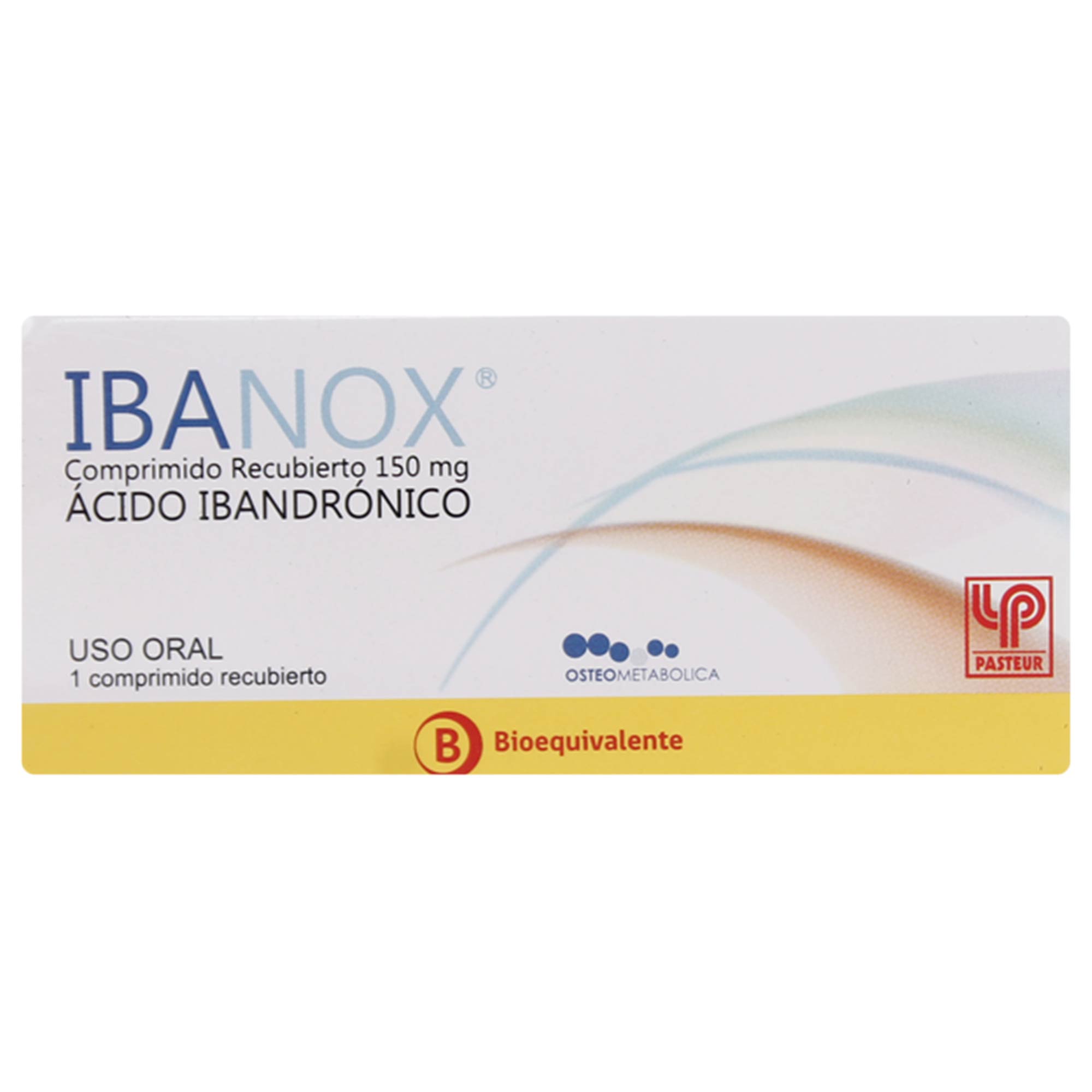 Ibanox Ibandronato Sodico 150 mg 1 Comprimido Recubierto | Cruz Verde