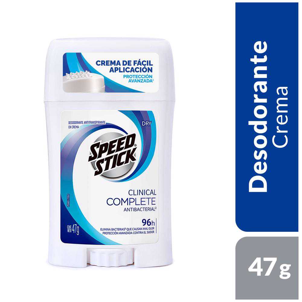 Desodorante Complete Antibacterial Dry 55gr | Cruz Verde