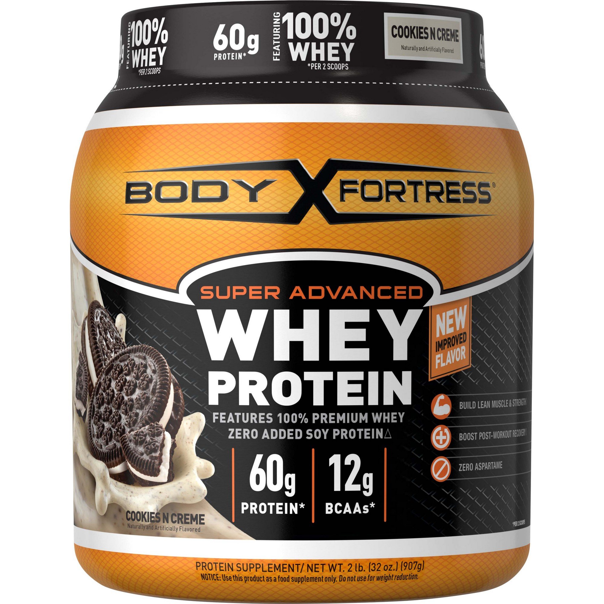 Whey Protein Sabor Cookies And Creme 907 gr | Farmacias Cruz Verde