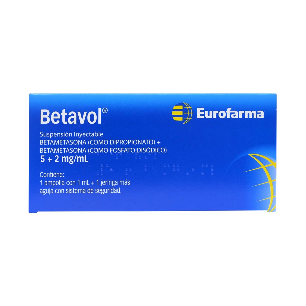 Betavol Betametasona 5 mg 1 Ampolla