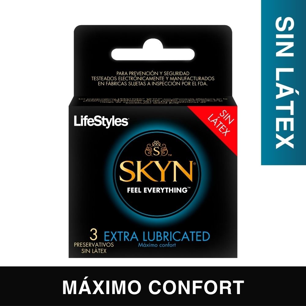 Lifestyles-skyn-extra-lubricado-preservativos