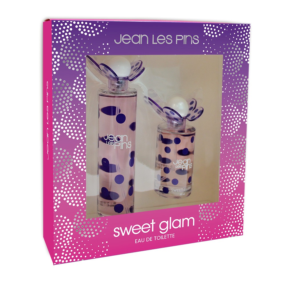 Set Perfume Sweet Glam EDT 100 ml + 50 ml Mariposa Farmacias Cruz Verde