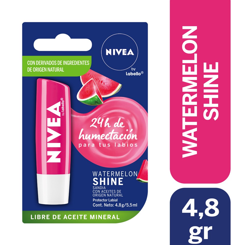 Protector Labial Watermelon Shine 4.8 Grs | Cruz Verde