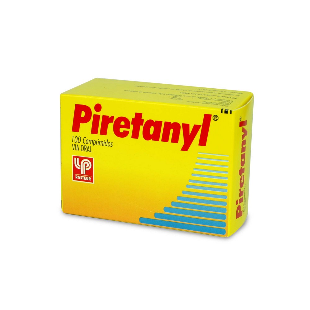 Piretanyl Metamizol 322 mg 100 Comprimidos