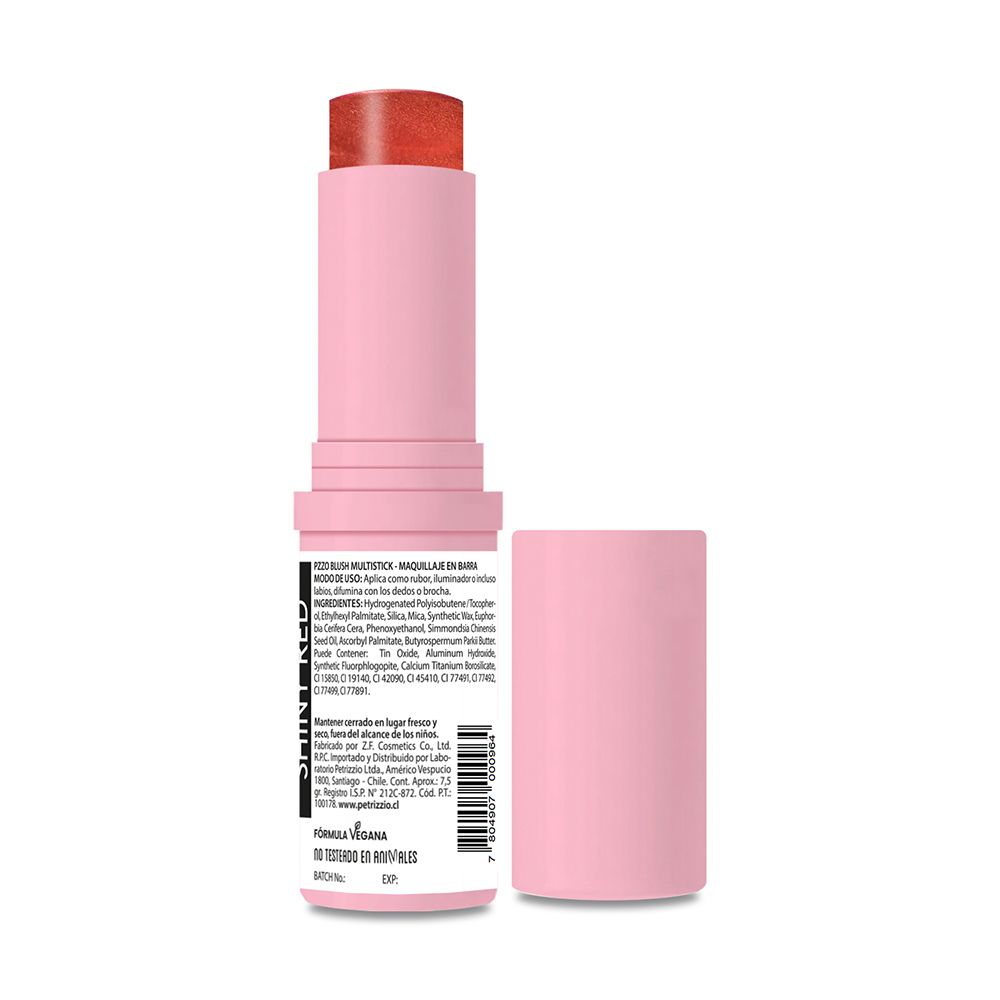 Polymastic Multistick Blush Multistick Shiny Red | Cruz Verde