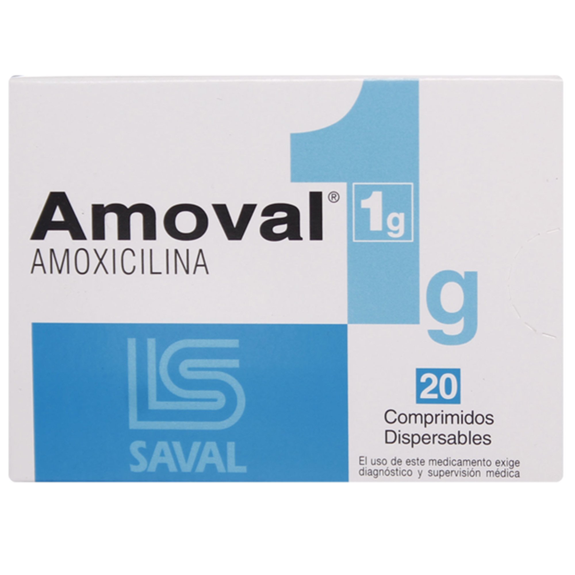 Amoval Amoxicilina 1000 mg 20 Comprimidos Recubierto | Farmacias Cruz Verde