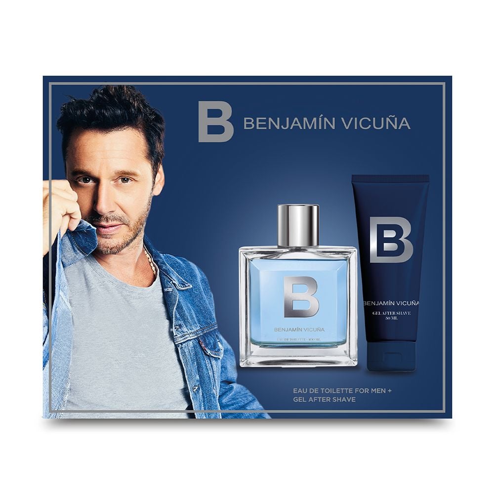 Set Perfume B Benjamin Vicuña EDT 100 ml con After Shave | Farmacias ...